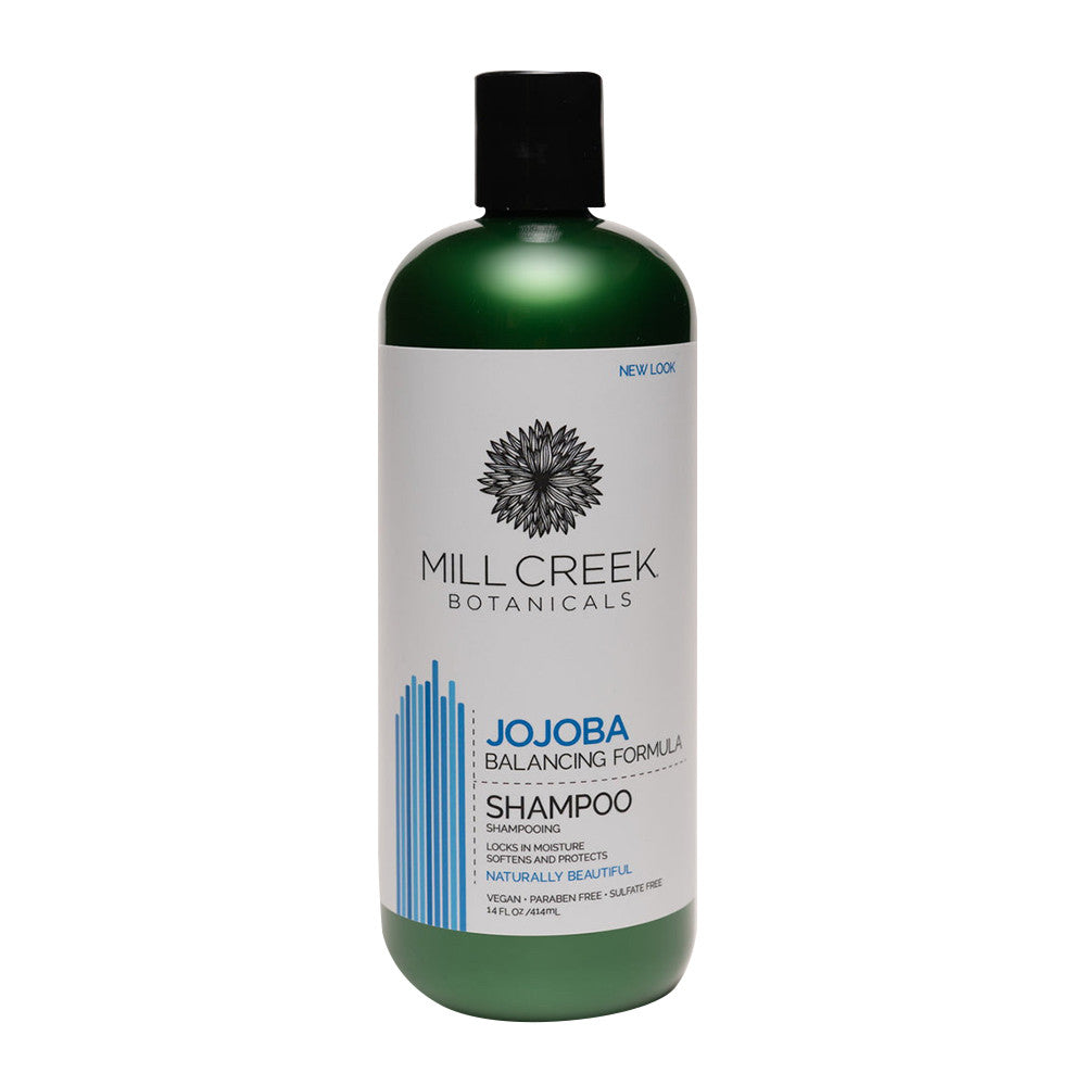 Mill Creek Botanicals Jojoba Hair Shampoo Balancing Formula, 14 Oz